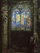 Odilon Redon Stained Glass Window Norge oil painting reproduction
